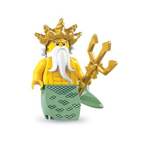 Lego Minifigures Series 7 - SEALED - Ocean King - UNOPENED ONLY