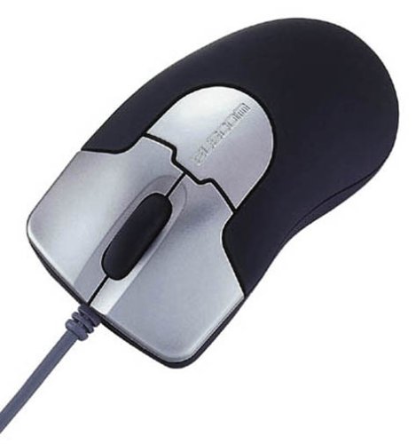 ELECOM fit grast USB&PS/2�ڑ����w���}�E�X �u���b�N M-FG2UP2RBK