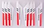 Syma S107-02 8 Rotorbl�tter in Rot (4xA+4xB) f�r Smya S107 und S107G Mini RC Helikopter