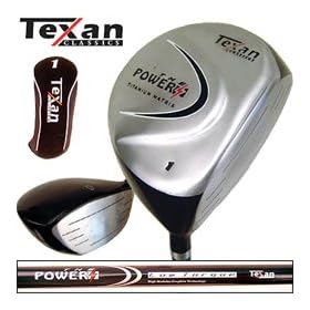 Texan Classics 460cc NEW POWER Titanium Driver w/Headcover