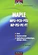 Maple 1e et 2e Ann�es Toutes fili�res : Cours et applications