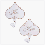 His 'N Hers Towel Hangers