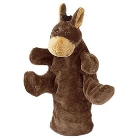 Donkey Hand Puppet - Natural