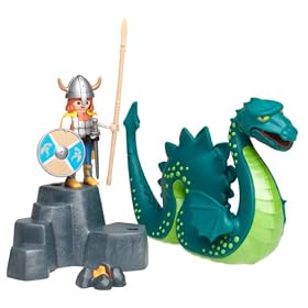 Playmobil - 3155 - Viking et Monstre marin