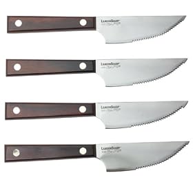 Lamson & Goodnow 4 Piece Jumbo Rosewood Steak Knife Set