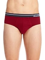 Abanderado Slip Sport Con Cintura Extra Suave (Rojo)