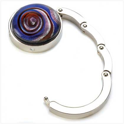 Art Glass Handbag Purse Storage Dinner Table Hanger