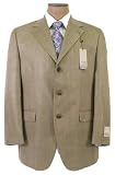 Joe Joseph Abboud Mens 3 Button Olive Silk Wool Sport Coat / Blazer / Jacket - Size 40R