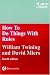 Book How to Do Things With Rules: A Primer of Interpretation (Law in Context)