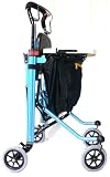 Health Circle Market Mate with Seat and Hand-brakes, Sky Blue