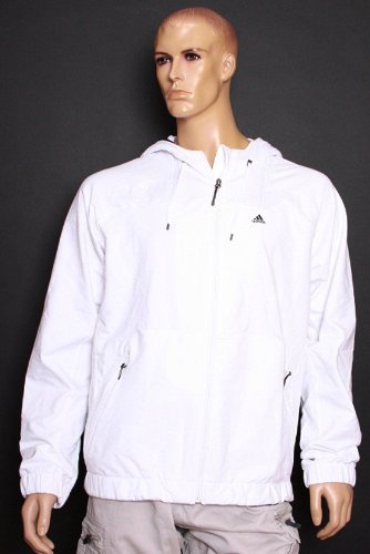 Adidas SIG FZ 365 HOOD Jacke (P91074) Farbe: weiß (white) Adidas SIG FZ 365 HOOD Jacke (P91074) Farbe: weiß (white)