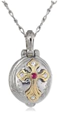 The Vatican Library Collection Secret Saint Jude Necklace, 20"