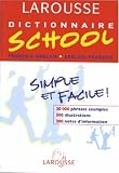 Larousse Dictionnaire School: Francais-Anglais/Anglais-Francais