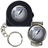 NHL Tampa Bay Lightning 6' Tape Measure, Key Chain & Money Clip Set