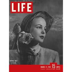 Life Magazine March 31, 1947: MOVIES: 'The Hucksters' with Clark Gable and Sydney Greenstreet; THEATER--'The Important of Being Earnest'; Earth is photographed from 100 Miles in the air; PHOTOGRAPHIC ESSAY: The New York Skyline