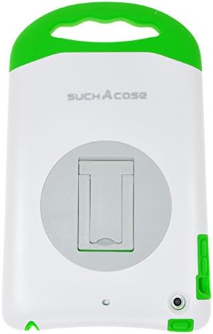 suchAcase Hybrid Series Child Safe Kids Friendly Soft Protective Cover Case for Apple iPad Mini 1 & 2 Retina Display (Green)2