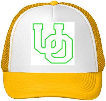 Men Women Unisex Mesh Cap Trucker Hats Oregon Ducks Team Fan Logo Sun Summer Cap