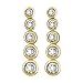 18K Yellow Gold 1 ct. Diamond Journey of Love Fashion Pendant with Chain