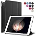 ROARTZ iPad Pro 12.9 Case, Black Slim Fit Smart Folio Case Rubber Coated Cover Non Slip Surface Light-Weight Auto Wake/Sleep Feature for Apple iPad Pro 12.9 Model A1584/A1652