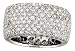 Jewelry : Ladies Wide Pave Diamond Band Diamond 2.00cttw