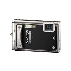 Olympus Mju-TOUGH-8000 Digitalkamera (12 Megapixel, 3,6-fach opt. Zoom, 6,9 cm (2,7 Zoll) Display, 10m wasserdicht) schwarz