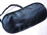 100% Silk Sleep Eye Mask with Silk Floss Filling Black
