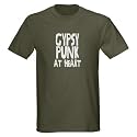 Gypsy Punk Music Dark T-Shirt by CafePress