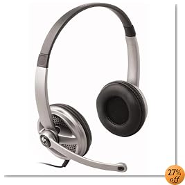Logitech Premium Stereo Headset with Noise-Canceling Microphone