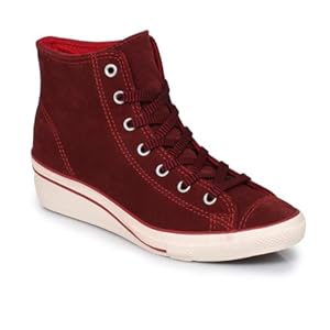 wedge trainers converse