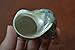 Pearl Green Jade Turbo Sea Shell Hermit Crab 2 1/2