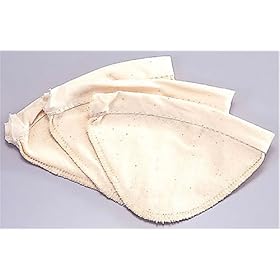 【クリックでお店のこの商品のページへ】ハリオ ウッドネック 1～2人用 ろか布 3枚セット FD-1