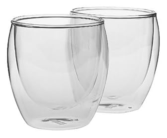 bodum Pavina ダブルウォール保温グラス0.25L 2個セット 4558-10