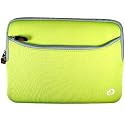 MSI Wind U100 / U120, Samsung NC10 & Sylvania Magni Elite Edition Netbook PC GREEN NEON Soft NEOPRENE SLEEVE CASE Cover Pouch Carrying Bag