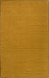 Surya Mystique M338 9'9x9'9 Area Rug Round Hand Made Wool Gold