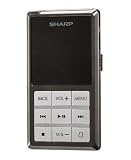 SHARP Napster�Ή��f�W�^���I�[�f�B�I�v���[���[ �i1GB/miniSD�Ή�/FM�g�����X�~�b�^�[�����j �u���b�N MP-E300-B