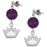 NBA Sacramento Kings LogoArt Ovation Earrings
