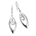 Zeeme Silver - 383230002 - Boucles d'Oreilles Femme - Argent 925/1000 - Cristaux