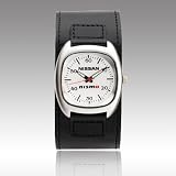 Nissan NISMO Wide Leather Cuff Watch