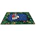 Printed Peaceful Tropical Night Rectangle Kids Rug