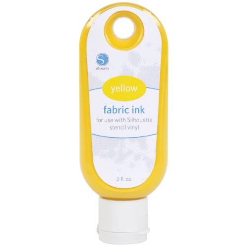 Silhouette Fabric Ink Yellow