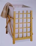 from Blue Canyon Blue Canyon Lattice Wood Folding Laundry Hamper with Cover (Model TSL3208)