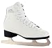Lake Placid Vinyl Lined Figure Ice Skates - White - UK2
