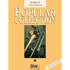 Popular Collection Band 5 f�r Posaune (Fagott/Cello) und Klavier/Keyboard mit Bleistift -- 16 weltbekannte popul�re Melodien aus Pop und Filmmusik u.a. mit WE ARE THE WORLD und STAR WARS in klangvollen mittelschweren Arrangements (Noten/sheet music)