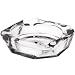 Anchor Hocking Clear Glass Square Cigarette Ashtray