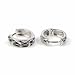 Sterling Silver Huggie Hoop Earrings - Size: 4mm x 13mm