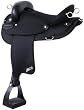 ABETTA Endurance Trail Saddle - Hornless - Black 16 Inch