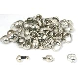 50 Necklace Ends Bead Tips Nickel Beading Parts White