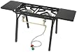 Bayou Classic DB375, Double Burner with Folding Side Shelves