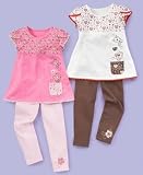 Disney Brand Little Girl Top & Leggings Set