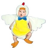 (イモクリコ) Imocrico ベビー 着ぐるみ にわとり 赤ちゃん 年賀状 撮影 酉年 卵 セット (にわとり着ぐるみセット：くちばし・靴が黄土色)